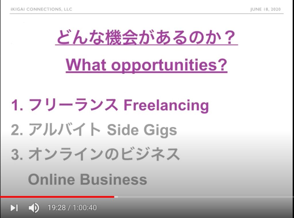 Discovering Online Opportunities Webinar - 06/18/2020 opportunities